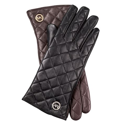 Michael Kors leather gloves women